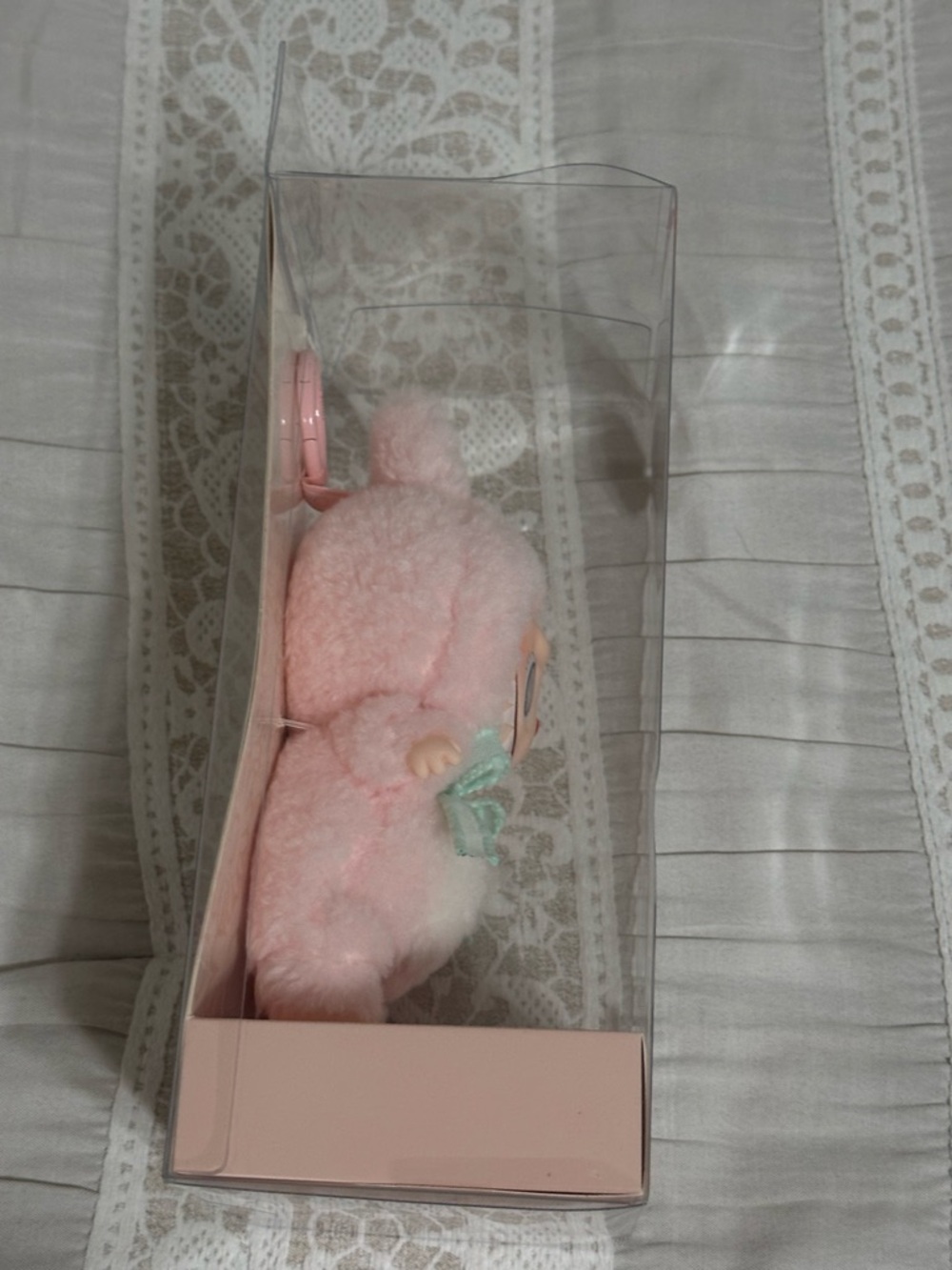 POPMART Close to Sweet Pink Plush Doll Pendant - Picture 4 of 6
